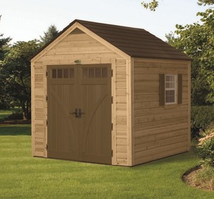 Suncast-8x8-American-Hybrid-Wood-Resin-Storage-Shed-model-WRS8800