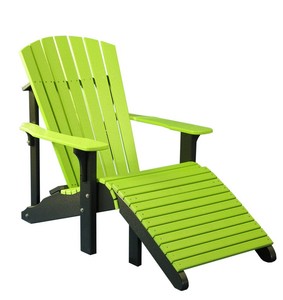 Outdoor-Deluxe-Adirondack-Chair-Footrest-MULTIPLE-COLORS 