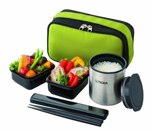 Tiger LWY R024 G Thermos Warm Lunch Box Green HTR