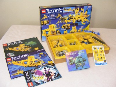 ISBN 9781400000074 product image for Lego Set 8299 Technic Submarine In Factory Sealed Bags Vintage Pneumatics | upcitemdb.com