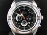 Pre-owned Techno Mens  Com Kc Joe Rodeo Master Genuine Wg Clear Wwbl Diamond Watch 1.65 Ct