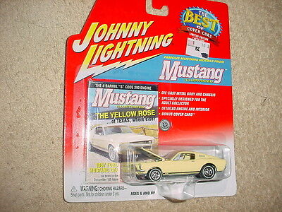 JOHNNY LIGHTNING BEST OF COVER CARS 1967 FORD MUSTANG GTA 1/10,000 FREE USA