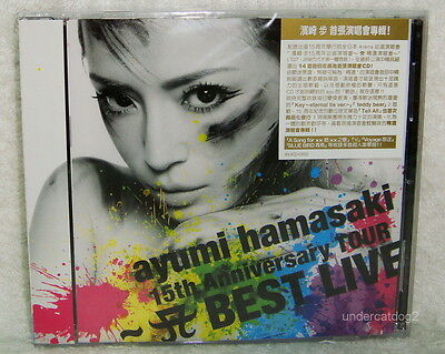 Japan Ayumi Hamasaki 15th Anniversary TOUR A BEST LIVE Taiwan CD (Ayumi Hamasaki A Best Live)