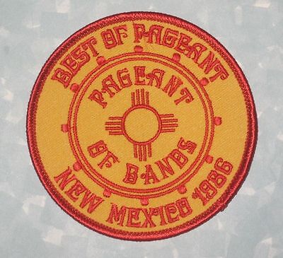 New Mexico Pageant of Bands Patch - Best of Pageant - 3 1/2