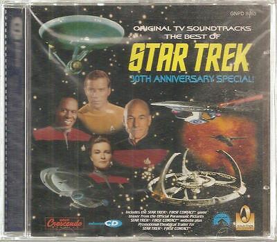 Best Of Star Trek 30TH Anniversary Special Original TV Soundtracks  SEALED (Best Star Trek Soundtrack)