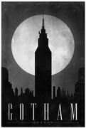 Gotham City TV Series Art Silk Poster 24x36 inch