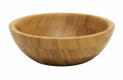 Bamboo Individual Salad Bowl Serving Dishes Kitchen ...