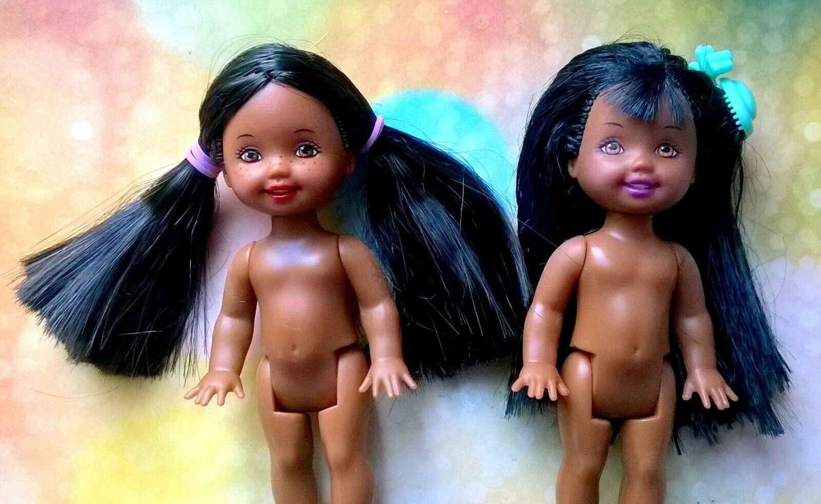 ?Mattel Barbie Kelly nude dolls lot of 2 dolls Lot 4a?