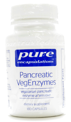 UPC 766298004792 product image for Pancreatic Vegenzymes 180 Vcaps - Pure Encapsulations | upcitemdb.com