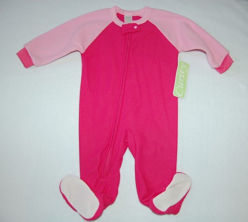 Toddler-Girls-BLANKET-SLEEPER-Flame-Resistant-PINK-18-Months-CURITY
