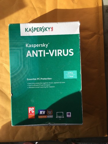 UPC 794504892758 product image for Kaspersky Anti-virus Windows Pc (1 Year/3 Pcs) Antivirus Computer Software | upcitemdb.com
