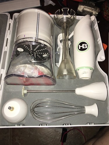 UPC 040094599998 product image for Hamilton Beach 59999, Food Prep Tool Drink Mixer/hand Blender/ Complete White | upcitemdb.com