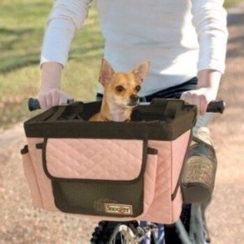 Pet Bicycle Basket Carrier Travel Soft Cushion ...