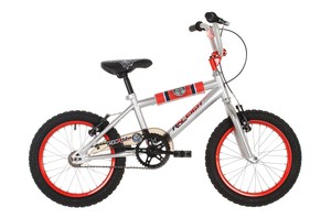 Velo BMX RALEIGH Fury Gris Rouge 16 pouces Bike bicycle