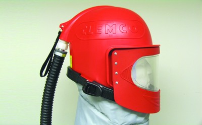 FREE SHIPPING!!!!!!!! CLEMCO APOLLO 600 HP BLAST HELMET W/DLX SUSPENSION #25190