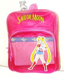 New Sailor Moon Pink Backpack Translucent Vynil | eBay