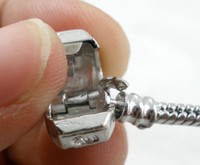 clasp open pandora bracelet snap broken change link chain step bracelets take
