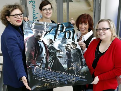 Harry Potter Poster mit Originalautogrammen