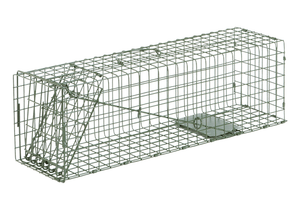 LIVE HUMANE CAGE TRAP RODENTS SQUIRREL RABBIT SKUNK 24quot; X 7quot; X 7quot; GARDEN PESTS  eBay