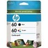 Printer Cartridges and Toner: HP 60 Combo Pack (CD947FN) Black/Tri-Color Ink