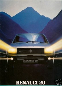 Renault 20 TS TX GTD 1982-83 UK Market Sales Brochure