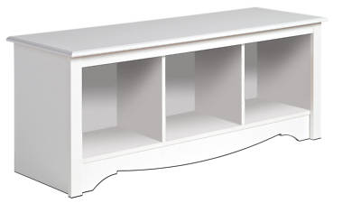 New White Prepac Large Cubbie Bench 4820 Storage Usd 114 99 End Date Wednesday Feb 26 2014 11 49