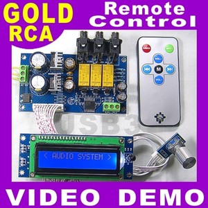 NEW-DIY-LCD-PGA2311-Volume-Remote-Control-KIT-Free-Knob