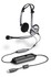 Headset: Plantronics .Audio 40 Gray Headband Headsets