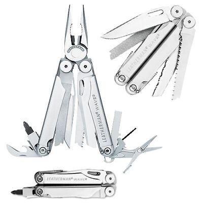 LEATHERMAN WAVE MULTI TOOL WITH CASE STAINLESS ...