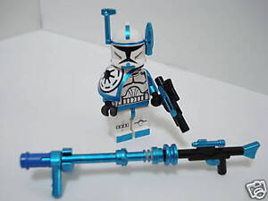 Lego Star Wars Clone Trooper Commander Arc Blue Sniper | eBay