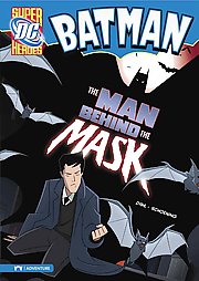 The Man Behind the Mask by Michael Dahl (2009, Reinforced Hardcover)