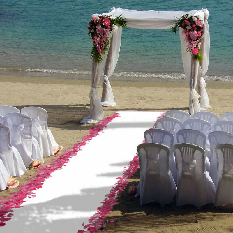 WHITE CARPET AISLE RUNNER wedding ceremony event rug eBay