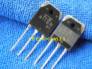 10 X 2SC2837 +10 X 2SA1186 SANKEN AUDIO AMP Transistors