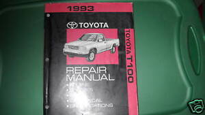 1993 Toyota truck factory service manual