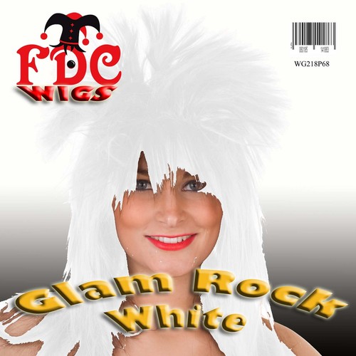 GLAM ROCK 70s 80s TINA TURNER HEAVY METAL STYLE WIG FANCY DRESS