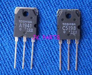 1pair(2pcs) 2SA1941 & 2SC5198 TOSHIBA Transistor A1941 ...