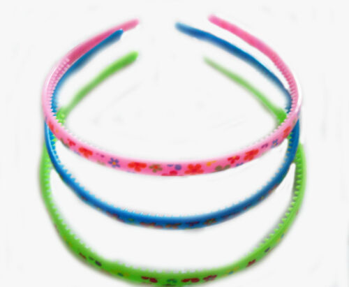 Filles alice bands 3 nouveaux hairbands en couleur de conception Daisy avec choix 