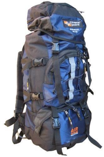 Air cool sac à dos 60L//65L voyage sac à dos randonnée camping voyage bleu pack