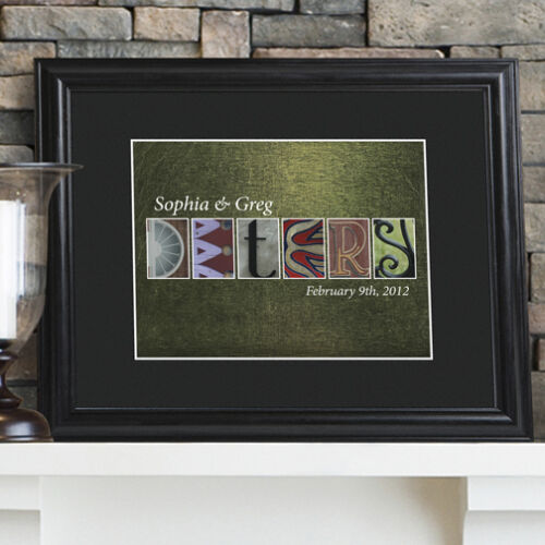 9 DESIGNS LAST NAME FAMILY NAMES PERSONALIZED NAME SIGNS WEDDING GIFT IDEA 