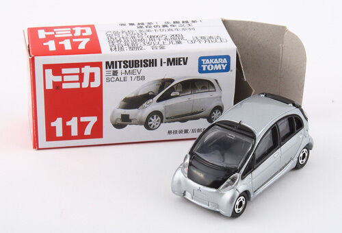 TAKARA TOMY  TOMICA 117 MITSUBISHI I-MIEV DIECAST CAR MODEL NIB 359333 