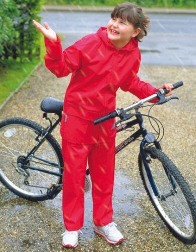 Kinder Regenanzug Jacke+Hose /"Result/",Polyester Regen Anzug Schutz Kombination