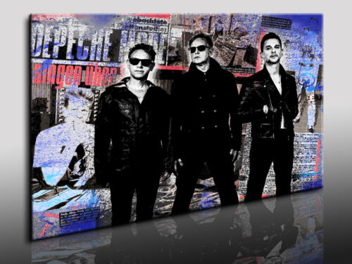 Tableau sur Toile Depeche Mode Photo Toile Mural Imprimé Artistique Affiche 