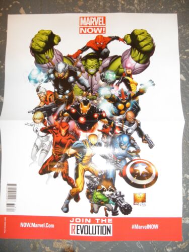Marvel Now and A+X Dual Promo Poster 10/"x13/"