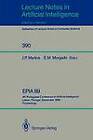 EPIA '89: 4th Portuguese Conference on Artificial Intelligence, Lisbon, Portugal, September 26-29, 1989, Proceedings by Springer-Verlag Berlin and Heidelberg GmbH & Co. KG (Paperback, 1989)