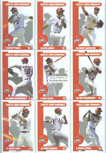 2008 St. Louis Cardinals Baseball ~ 27 Card Team Set ~ Mint!