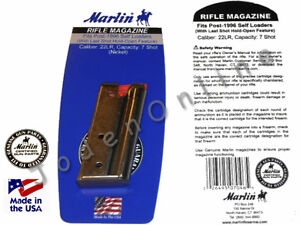 marlin papoose magazine 22lr 25n nickel xt22 rifle rd long
