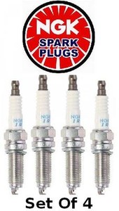 Set of 4 NGK Long Life High Performance Laser Iridium Spark Plug ...