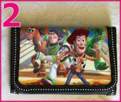Kids Childs DISNEY Buzz /& Woody TOY STORY TRI-FOLD WALLET Choose Design NEW