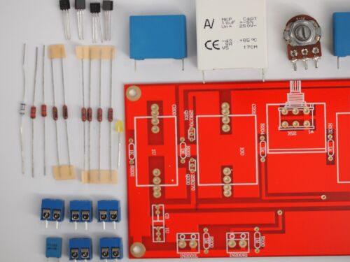 Class A matched SE J-FET stereo buffer kit revised and improved PCB layout!