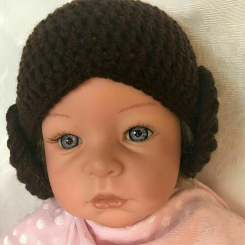 ***Handmade Crochet Hats *Star Wars Princess Leia* all sizes*** 